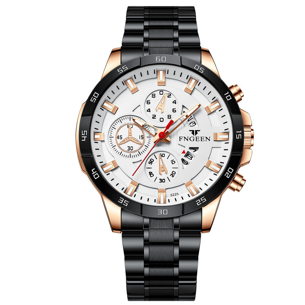 Six Needle Three Eyes Hand Men's Sports Watch Multifunctional Outdoor