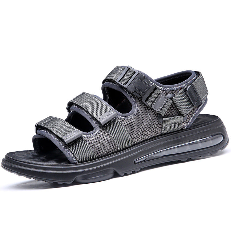 Men's Non-Slip Outdoor Beach Sandals With Air Cushion Bottom