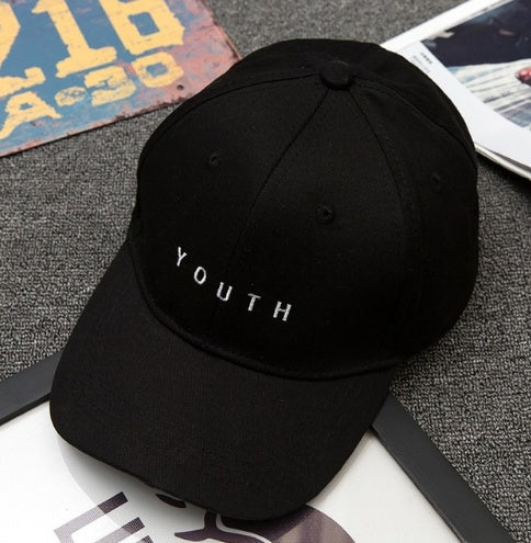 Unisexe Lettre Imprimé Solide Caps Hommes Femmes Anneau Hip Hop Casquette de baseball Coton Snapback Chapeau