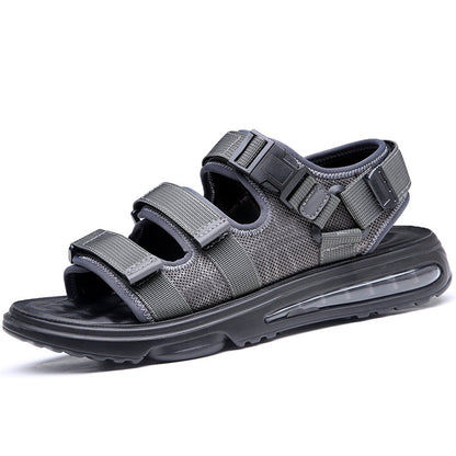 Men's Non-Slip Outdoor Beach Sandals With Air Cushion Bottom